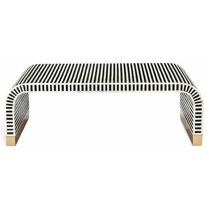 Cruella Bone Inlay Coffee Table