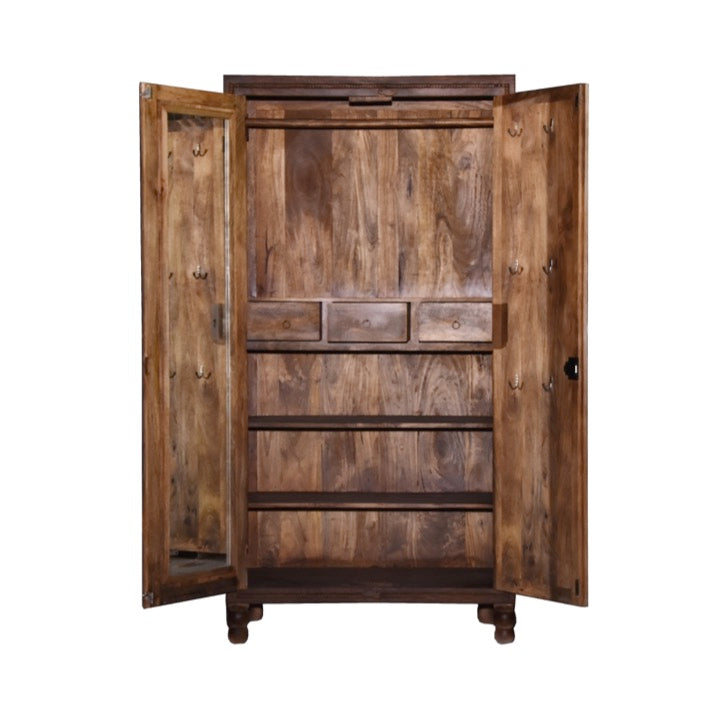 Jensen Hand Carved Almirah