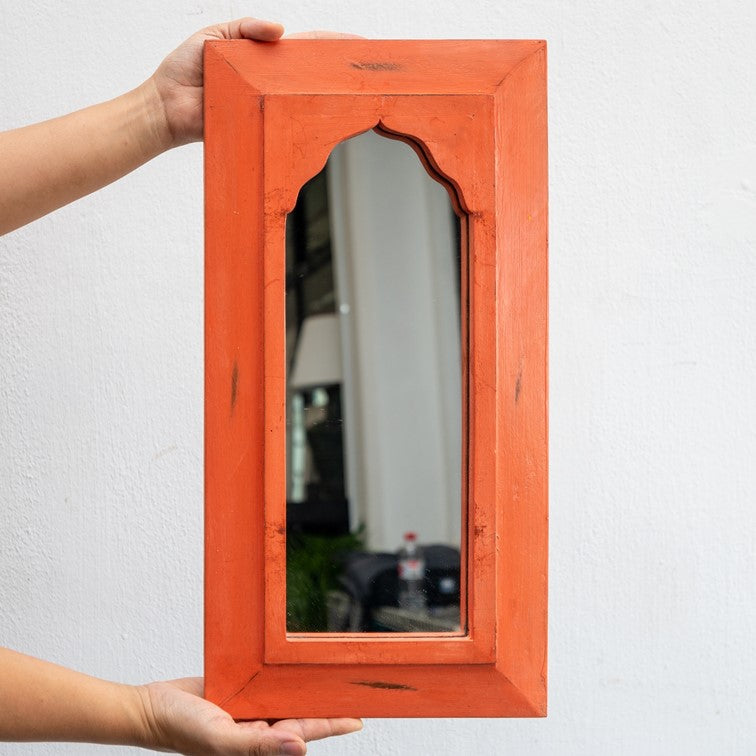 Rima Hand Painted Wooden Mirror