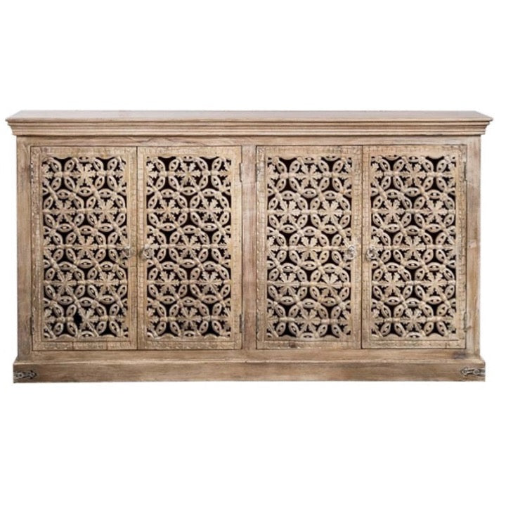 Whitney Hand Carved Wooden Buffet
