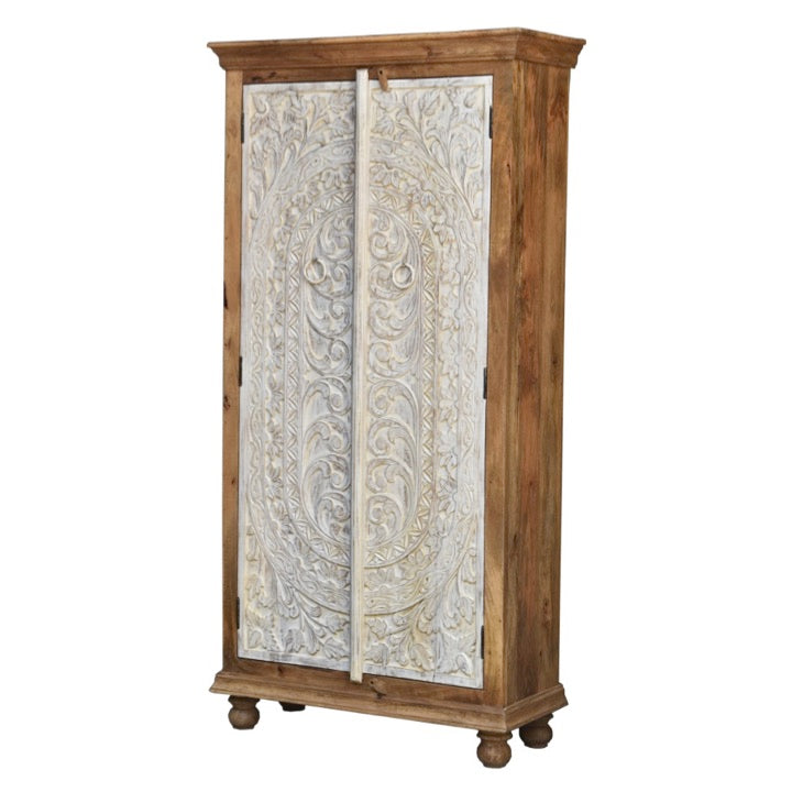 Darple Hand Carved Almirah