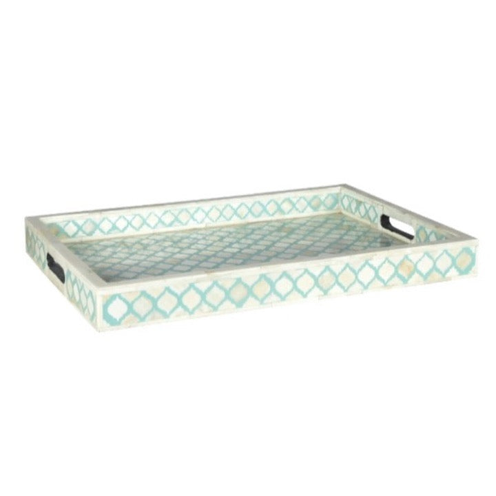 Cynthia Bone Inlay Moroccan Pattern Tray