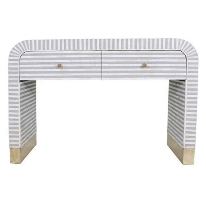 Hurrah Bone Inlay Console Table