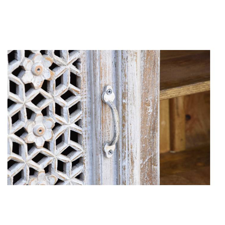 Peter Hand Carved TV Cabinet