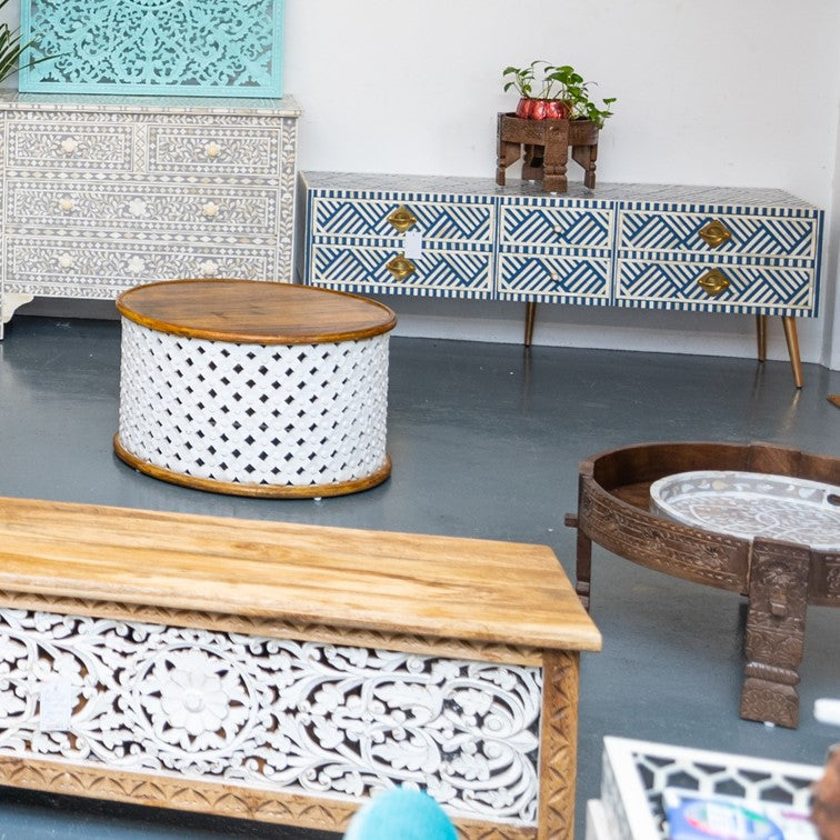 Jesse Bone Inlay Chest of Drawer