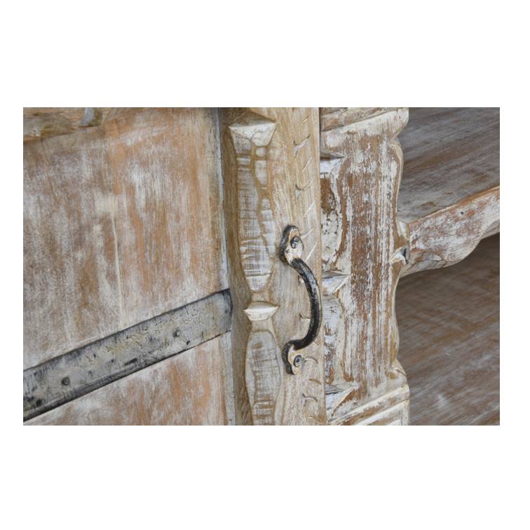 Connie Hand Carved Wooden TV Cabinet