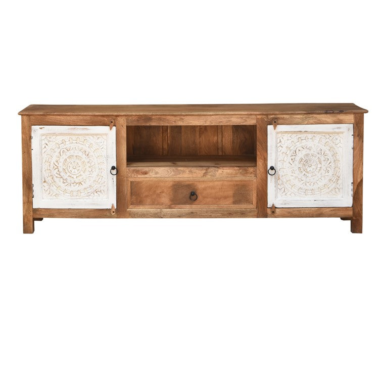 Axlon Hand Carved TV Cabinet