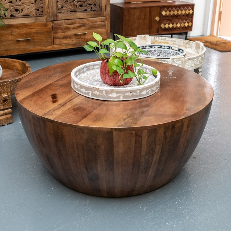 Cindy Carved Coffee Table