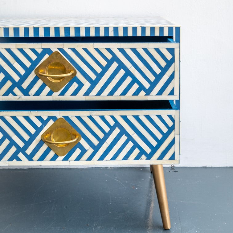 Bedella Bone Inlay TV Cabinet