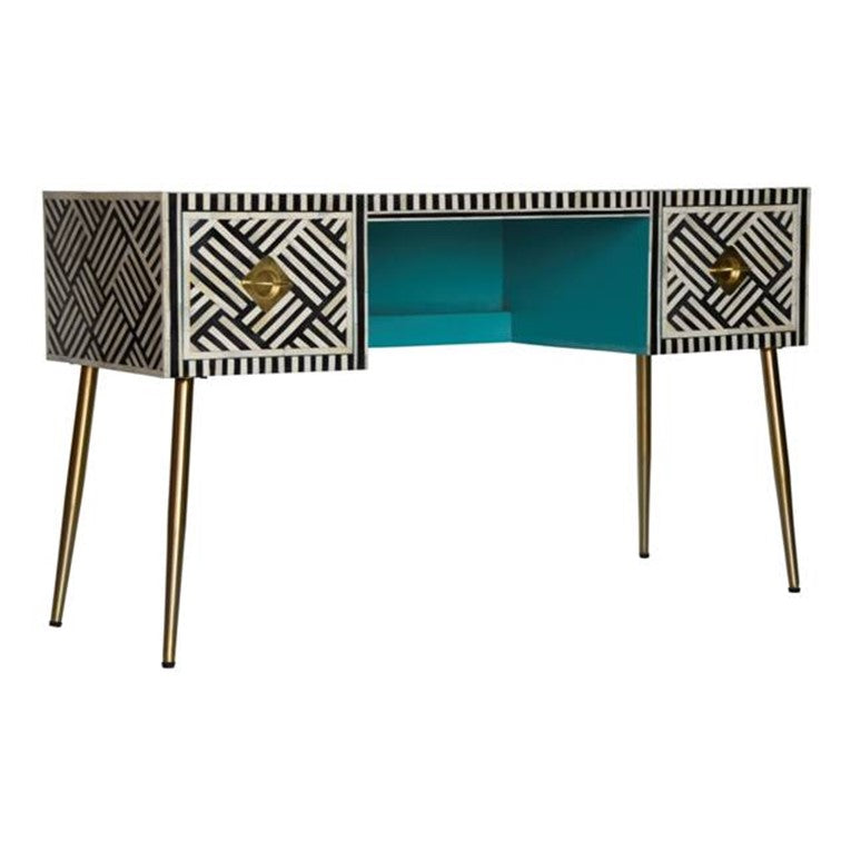 Neal Bone Inlay Study Table