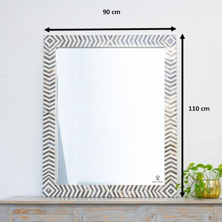 Drea Bone Inlay Mirror