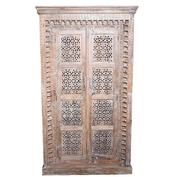 Milan Hand Carved Almirah