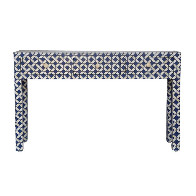 Rubina Bone Inlay Console Table