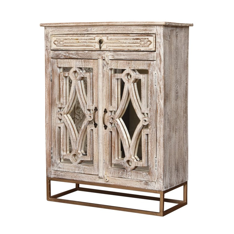 Riva Wooden Bar Cabinet