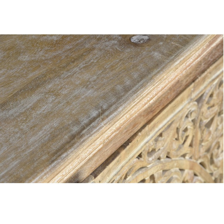 Anaya Hand Carved Side Board