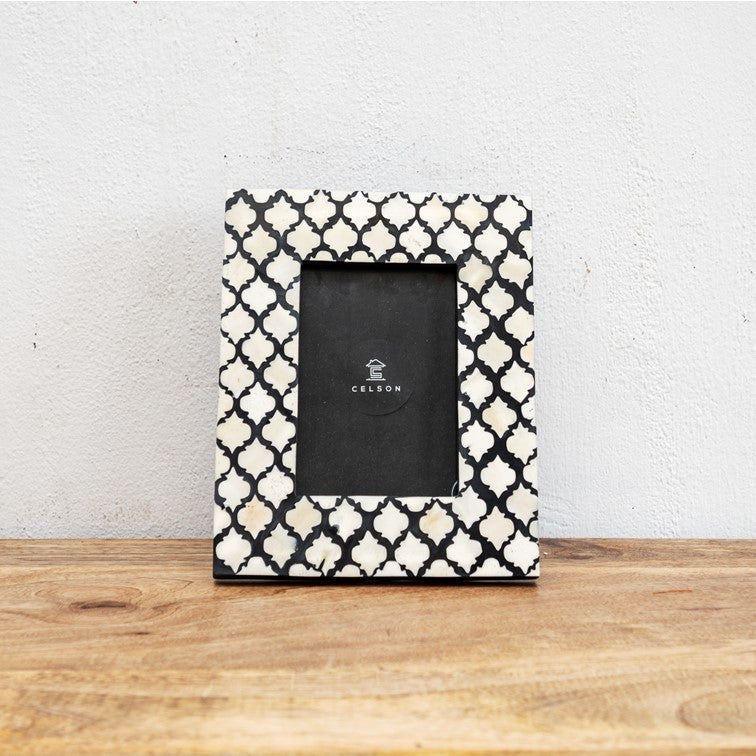 Zoe Bone Inlay Photo Frame