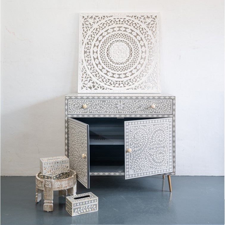 Raghav Resin Inlay Chest