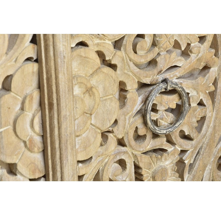 Anaya Hand Carved Side Board