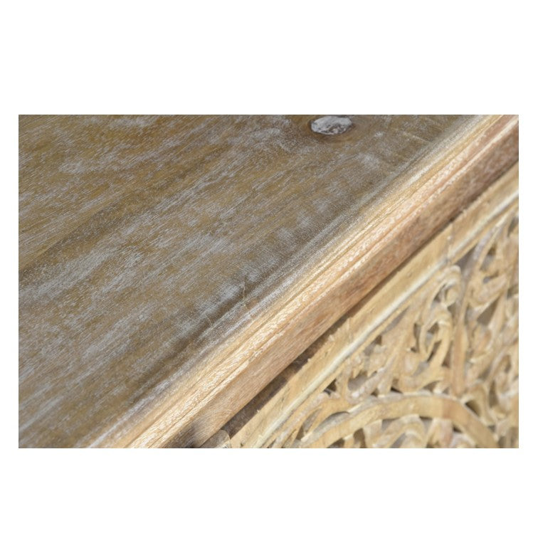 Anaya Hand Carved Side Board