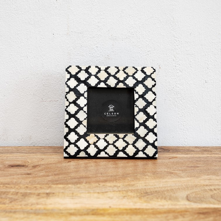 Zoe Bone Inlay Photo Frame