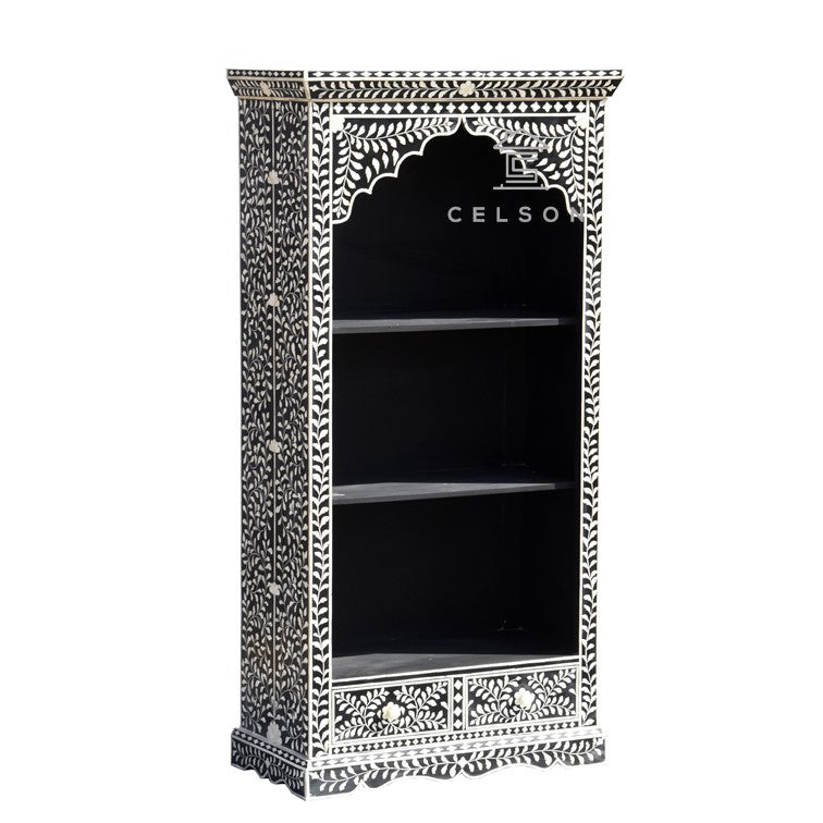 Torvik Carved Bookshelf