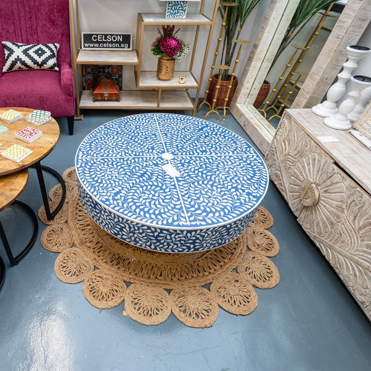 Paula Bone Inlay Coffee Table