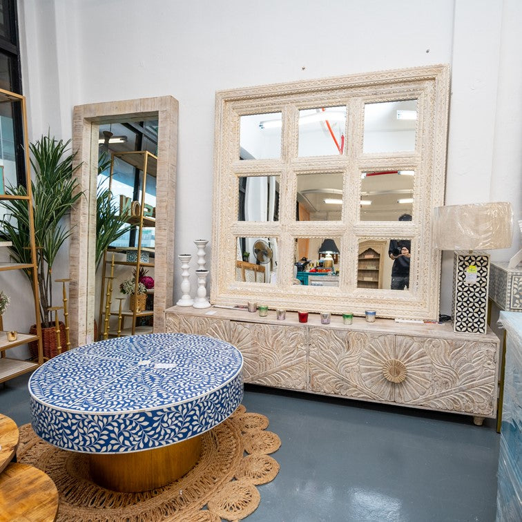 Paula Bone Inlay Coffee Table