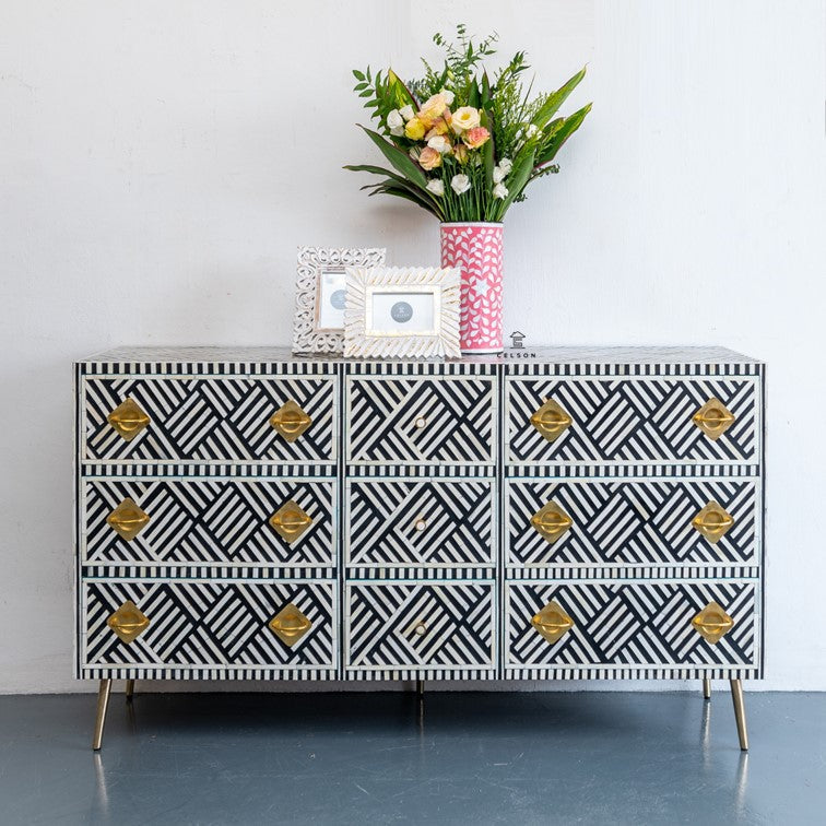 Aiman Bone Inlay Dresser