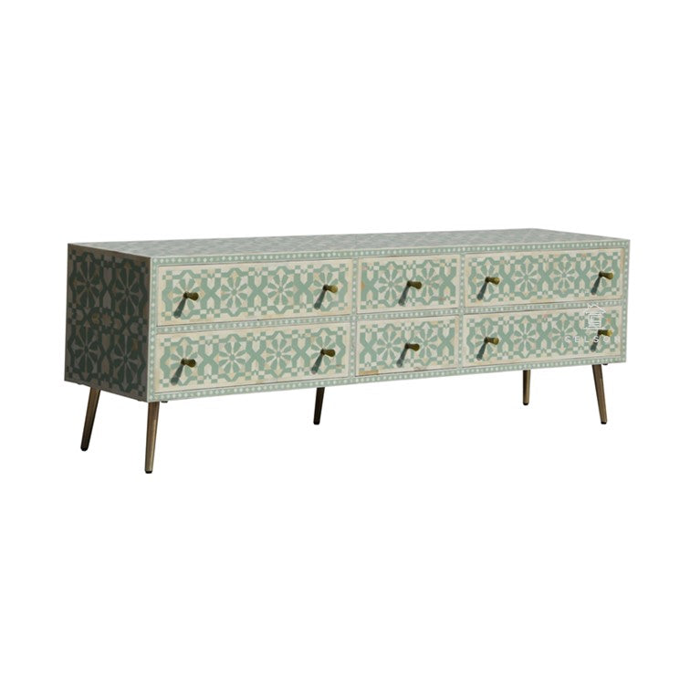 Jessica Bone Inlay TV Cabinet