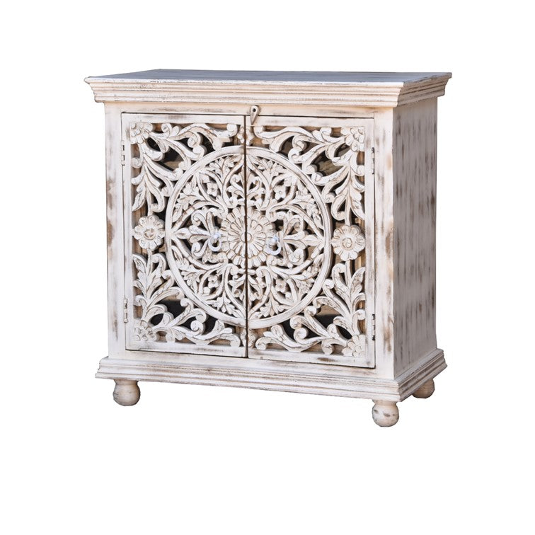 Mecca Carved Wooden Cabinet