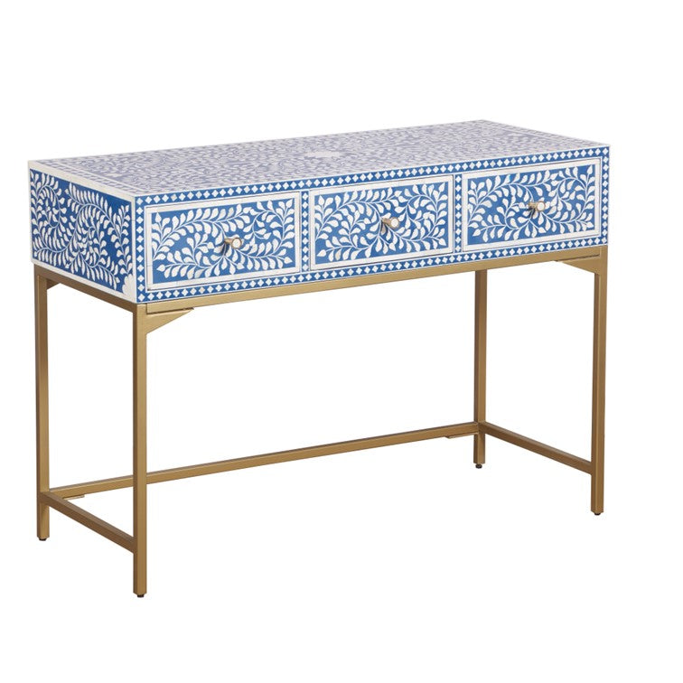Michael Mother of Pearl Inlay Console Table