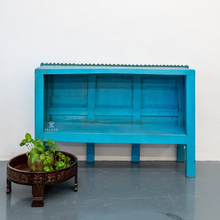 Susan Hand Carved Wooden Console Table