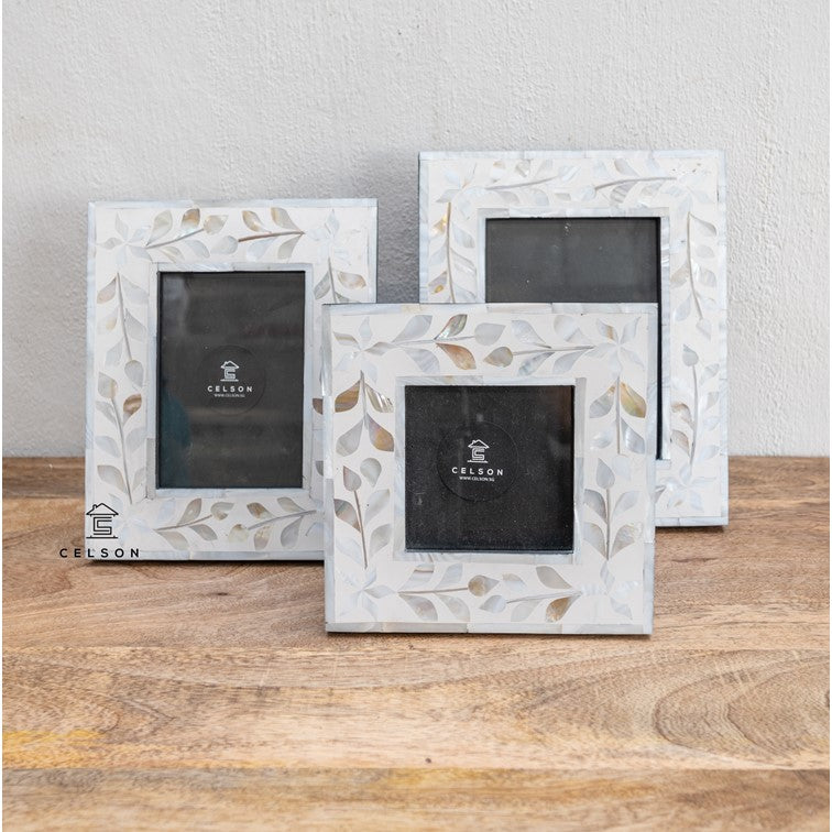Vera Mother Of Pearl Inlay Photo Frame