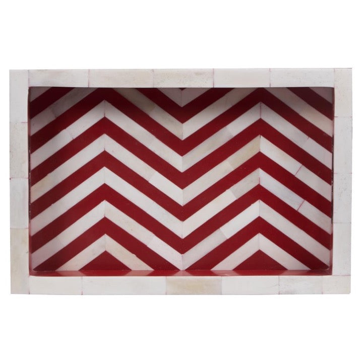 Sandy Bone Inlay Tray