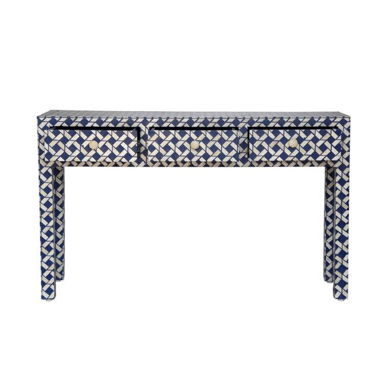 Rubina Bone Inlay Console Table