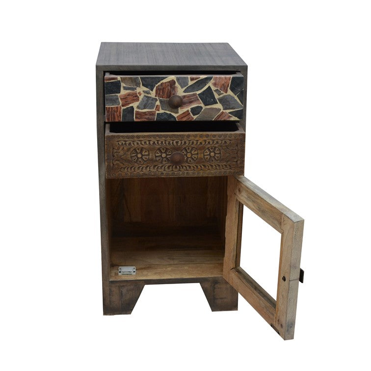 Maria Wooden Bedside
