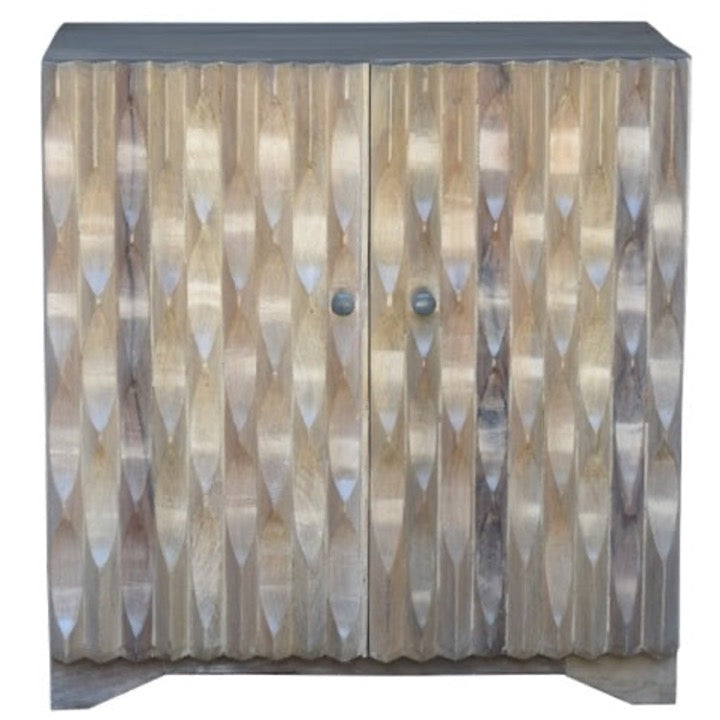 Bence Wooden Carved Cabinet