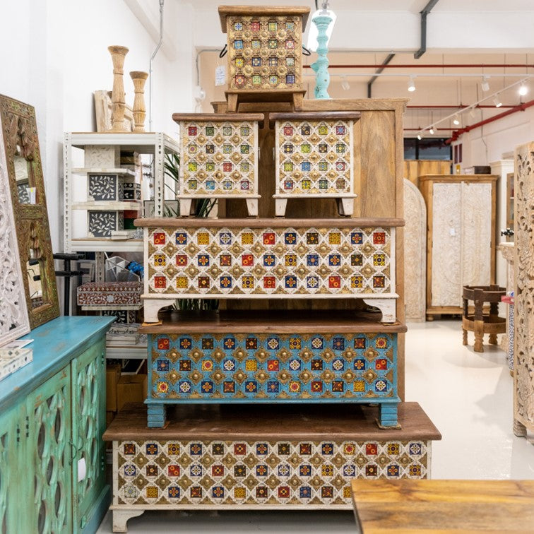 Zoe Brass & Tile Heritage Trunk