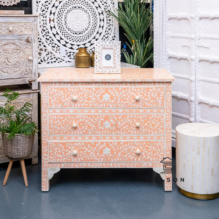 Sam Bone Inlay Chest of Drawer