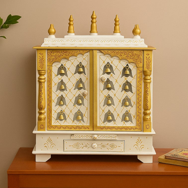 Ridhi Wooden Carved Mandir