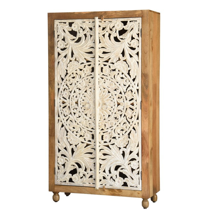 Rory Hand Carved Almirah