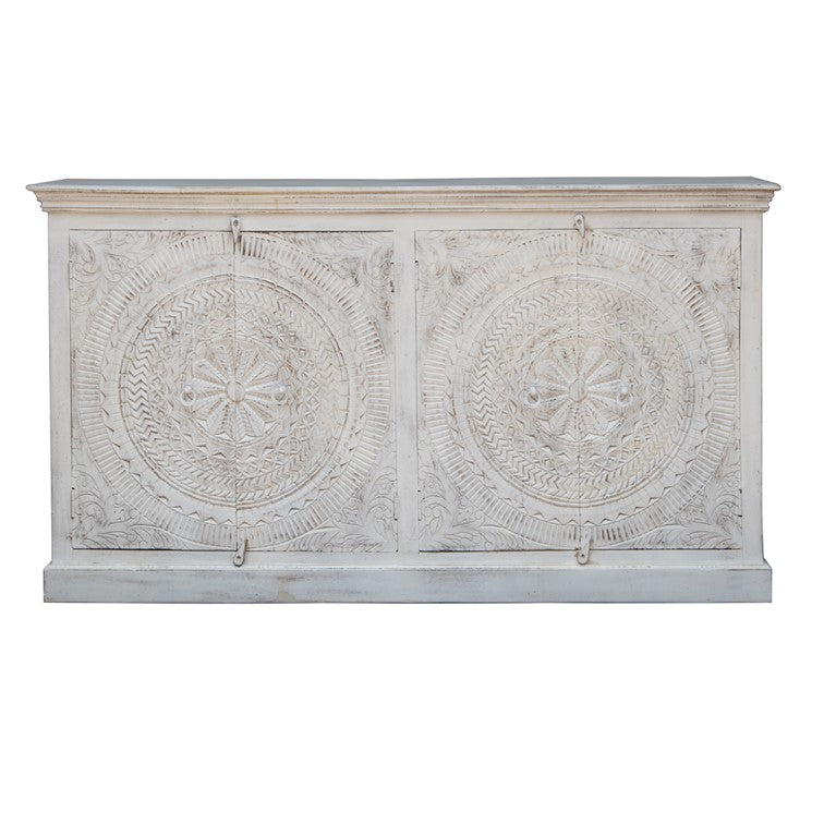 Rachel Hand Carved Side Board
