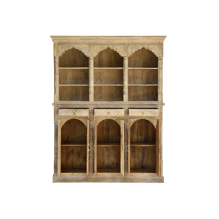 Mira Carved Bookshelf