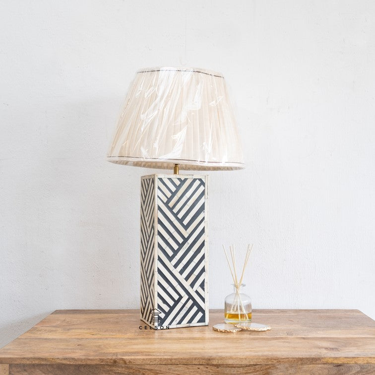 Rimi Bone Inlay lamp with Shade