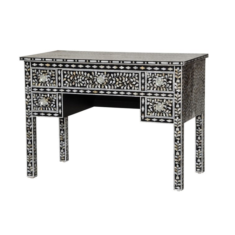 Rini Mother of Pearl Inlay Study Table