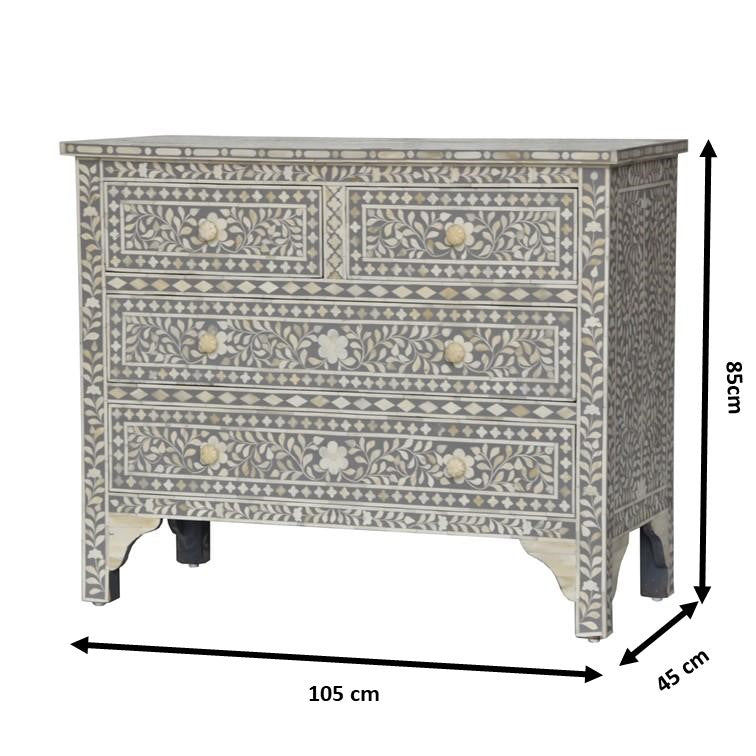 Jesse Bone Inlay Chest of Drawer