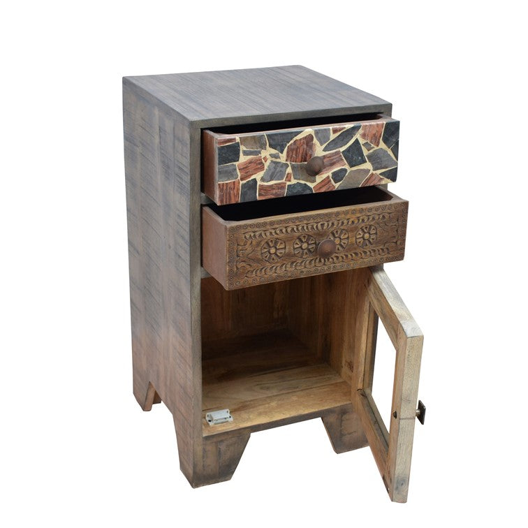 Maria Wooden Bedside