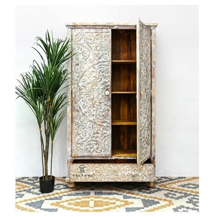 Kate Hand Carved Almirah