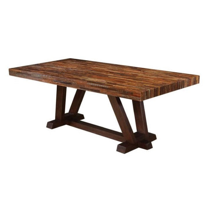 Emilia Hand Carved Wooden Dining Table