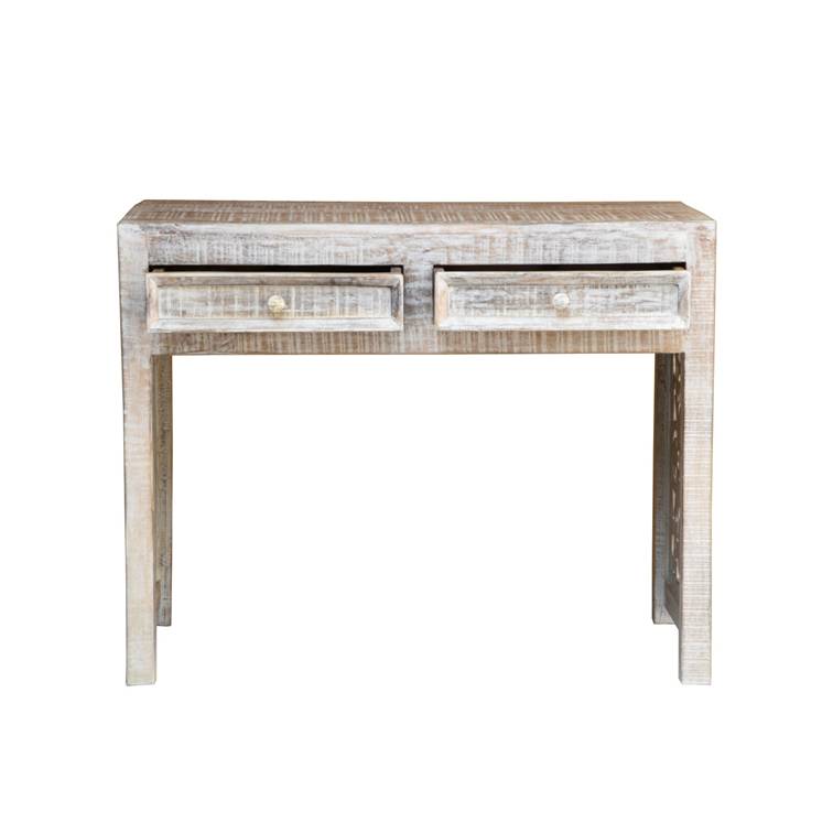 Logan Wooden Hand Carved Study Table